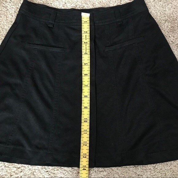 Zara Trafaluc Black Skirt with Button Front Size X-Small - Picture 7 of 7